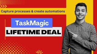 TaskMagic Lifetime Deal I Eliminate manual web tasks by capturing the process once with this tool