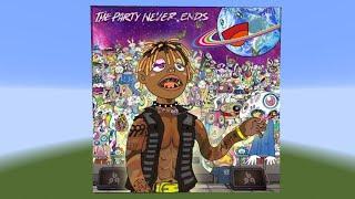 Juice WRLD's 'The Party Never Ends' Album Cover Minecraft Pixel Art Tutorial (12)