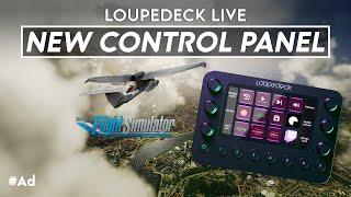 Microsoft Flight Simulator - A NEW Programmable Control Panel - Loupedeck