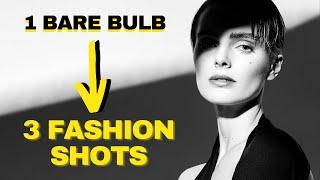 1 Bare Bulb, 3 Different Fashion Images | Inside Fashion and Beauty Photography with Lindsay Adler