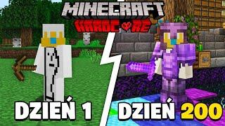 PRZEŻYŁEM 200 DNI W MINECRAFT HARDCORE