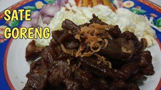 Sate Goreng Kambing Simple Istimewa