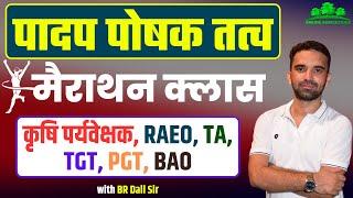 Plant Nutrients / पादप पोषक तत्व | Marathon Class | कृषि पर्यवेक्षक, RAEO, TGT, PGT, BAO | BR Dall