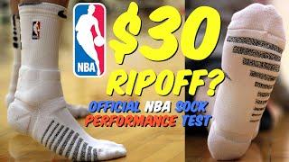 Testing the OFFICIAL $30 NBA Nike Sock! NikeGrip Power/Quick Crew (Is it worth it?)