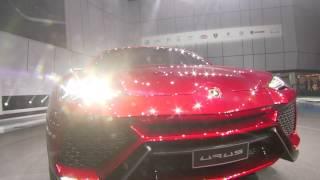 Lamborghini Urus SUV concept Beijing reveal promo