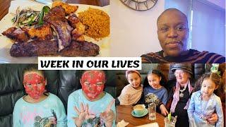 WEEK IN MY LIFE- Shaving off my hair, hubby's reaction, Spa, birthday parties and so on...