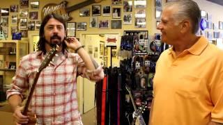 Dave Grohl from the Foo Fighters at Norman's Rare Guitars