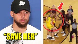 Stephen Curry Thanks His Fans For Defending Caitlin Clark....