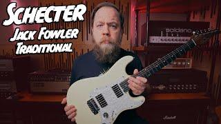 ROCK MACHINE! Schecter Jack Fowler Traditional!