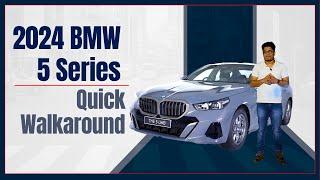 2024 BMW 5 Series: Quick Walkaround & Teaser Drive || Express Drives