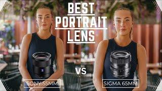 Choosing the Best Lens for Portraits: Sony 55mm f1.8 vs Sigma 65mm f2.0