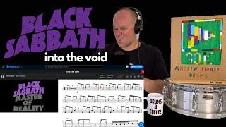 Drum Teacher Reaction: Bill Ward | Black Sabbath - 'Into The Void' | Is this the best one yet!? OMG