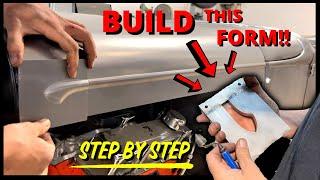 How to Finish a Bead Roll & Make a Hammer/Press Form - Roadster Hood Pt 2