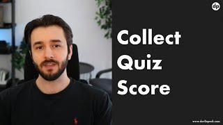 Collect Quiz Score Info with xAPI