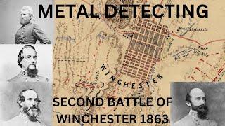 WE FIND WHAT THE UNION LOST | THE SECOND BATTLE OF WINCHESTER SITE OF 1863 A MUSKET BUTTONS BULLETS