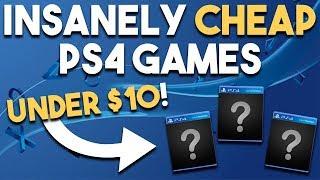 10 AMAZING PS4 PSN Game Deals UNDER $10 RIGHT NOW (Best Playstation 4 Games Deals PSN Pax Sale)