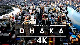 Dhaka ,  Bangladesh  4K by drone Travel