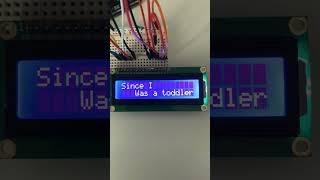 The Arduino LCD