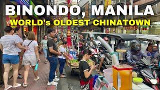 Manila, Philippines: BINONDO  TOUR | Food Spots, Vibrant Streets + Binondo-Intramuros Bridge!