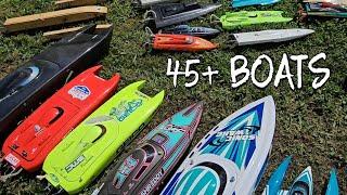 My Rc Boat Collection 2024 Ironclad Fleet - Fe Rc Boat - Home Made Rc Boat