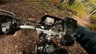 SOLO Exploring and testing the TW200 - Devils Mountain Pagosa Springs