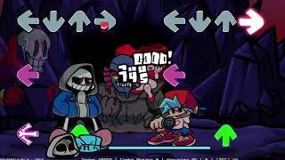 FNF Vs. Dusttale Sans - Red Megalovania (4k)