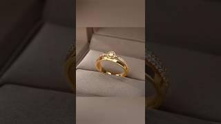 new gold ring design ideas for girls latest lightweight gold ring #fashion