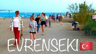 Side EVRENSEKI Promenade am Abend. Strand. Meer. - Türkei 16 Juni 2024  #side #türkei #sideturkey