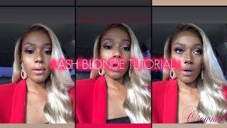 ASH BLONDE TUTORIAL!