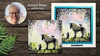 Animal Magic with Jo Rice - A Lavinia Stamps Tutorial