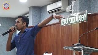 Physiotheropy class by Dr Arun S Naath at Kerala Police Academy on 02 06 2018