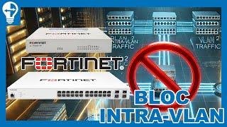 Démonstration du blocage intra-VLAN sur FortiGate 71F, FortiSwitch 224E et PCs | Q&A