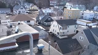 take a ride in a basket truck high over manchester,nh