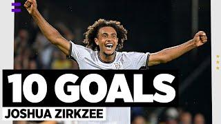 STRIKER AT WORK | Zirkzee's first 10 goals for RSCA