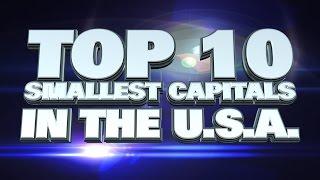 10 smallest capital cities in the USA 2014