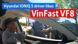 American Hyundai IONIC5 driver likes VinFast VF8 @SuperNamn tâm sự tiếp…  @SuperNamn