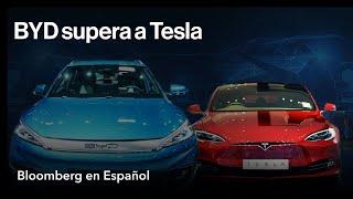 La marca china BYD superó a Tesla