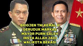 Brigjen TNI (P) Kemal Hendrayadi Gruduk markas MayorPurn Saleh, Beliau Maju Walikota Bekasi GERINDRA