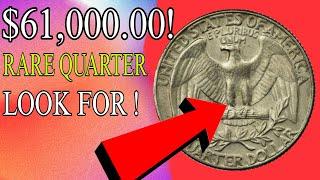 Top  Ultra Quarter Dollar Coins Most Valuable Washington Quarter worth money!Coins worth pennies!