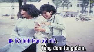 Lính trận miền xa - Trường Vũ (có lời bài hát) | Hoàng Dân Official