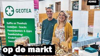 NAAR DE MARKT IN DALFSEN - JOLIEN EN JENNO VLOG 2462