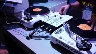 Ricky Jay on the Epsilon High Torque Direct Drive Turntables and Innofader Mixer at Namm 2014