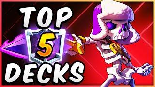 TOP 5 DECKS from the BEST PLAYERS IN THE WORLD!  — Clash Royale (June 2024)