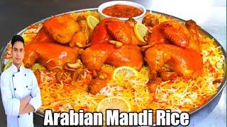 Arabian Mandi Rice with smoke flavour /chicken mandi rice/ without oven /