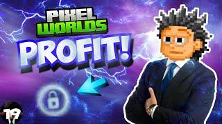 Best Profit Strategy Got An Update! (PixelLuck) Pixel Worlds