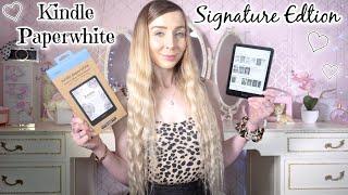 Kindle Paperwhite Signature Edition Unboxing & Set Up 2025 