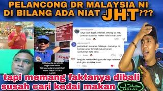 PELANCONG ASAL MALAYSIA NI DI BILANG ADA NIAT JHT DENAGN  pasal cakap bende ni