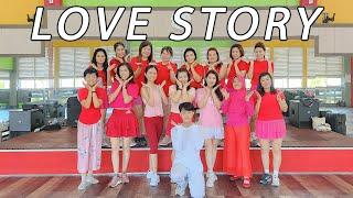 LOVE STORY - Taylor Swift (Romeo And Juliet) | LINE DANCE | VSC | The Fine Line Dance