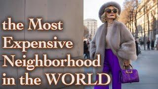 Exclusive Italian Street Fashion: What people wear in the Most Expensive neighborhood in the world