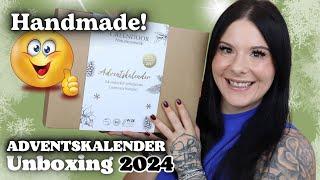 Handmade!  Greendoor NATURKOSMETIK Adventskalender 2024 Inhalt